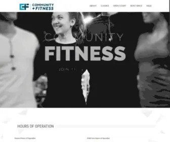 Communityfitnesscenter.net(Communityfitnesscenter) Screenshot