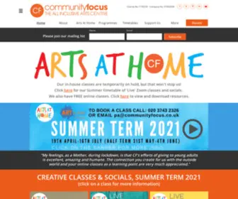 Communityfocus.co.uk(Communityfocus) Screenshot