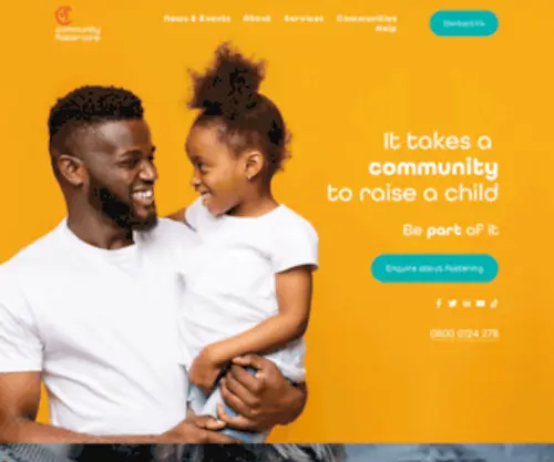 Communityfostercare.co.uk(Community Foster Care) Screenshot