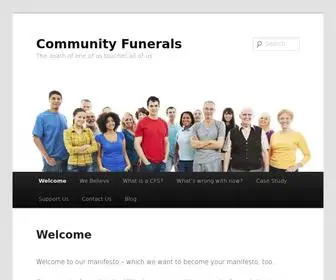 Communityfunerals.org.uk(Community Funerals) Screenshot