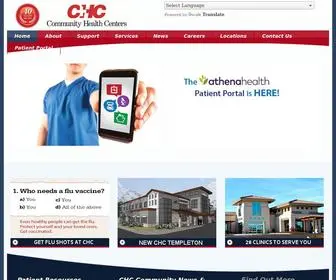 Communityhealthcenters.org(CHC) Screenshot