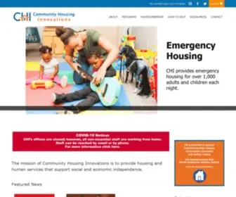 Communityhousinginnovations.org(Community Housing Innovations) Screenshot