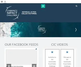 Communityimpactchallenge.org(Home of Global Impact Nation) Screenshot