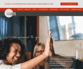 Communityin.org(Community Initiatives) Screenshot