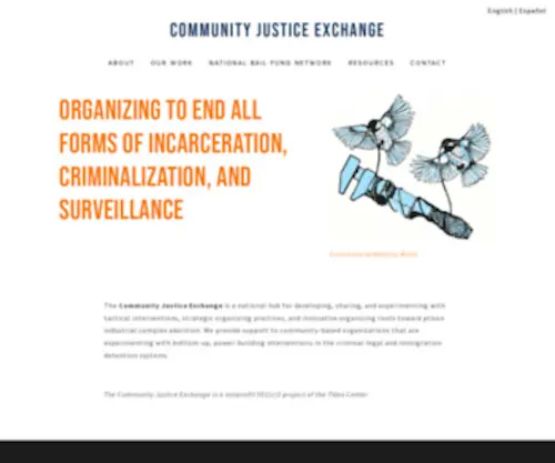 Communityjusticeexchange.org(Communityjusticeexchange) Screenshot