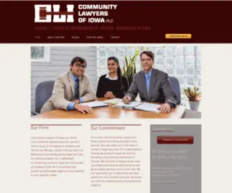 Communitylawyersofiowa.com(Immigration) Screenshot