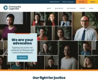 Communitylegal.org(Community Legal Aid) Screenshot