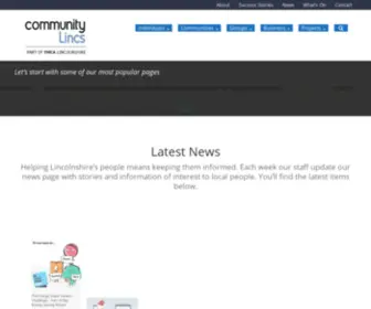 Communitylincs.com(Community Lincs) Screenshot