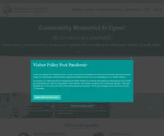 Communitymemorial.org(Community Memorial Hospital) Screenshot
