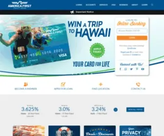 Communityonefcu.com(America First Credit Union) Screenshot