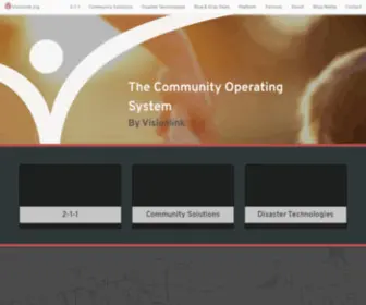 Communityos.org(Providing Software Solutions for Social Services) Screenshot