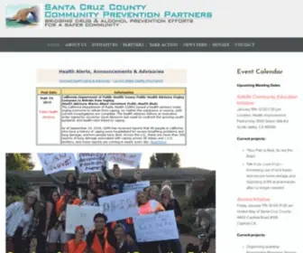 Communitypreventionpartners.com(Community Prevention Partners) Screenshot
