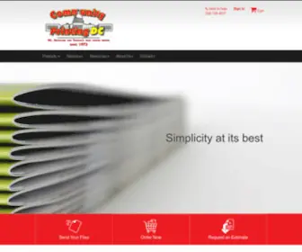 Communityprintingdc.com(Community Printing Service) Screenshot