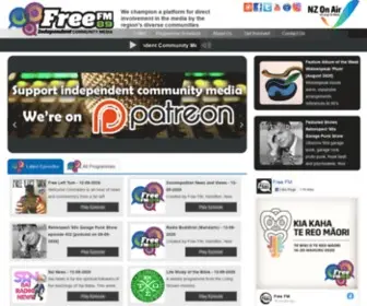 Communityradio.co.nz(Free FM) Screenshot