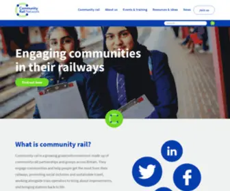 Communityrail.org.uk(Community Rail Network) Screenshot