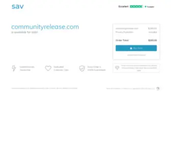 Communityrelease.com(The premium domain name) Screenshot