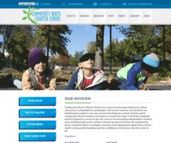 Communityroots.org(Community Roots Charter School) Screenshot