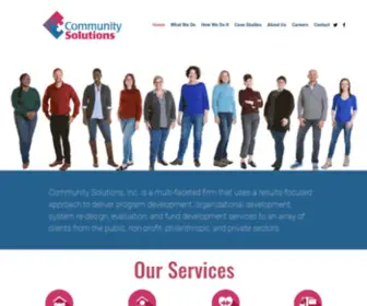 Communitysolutionsinc.net(Communitysolutionsinc) Screenshot
