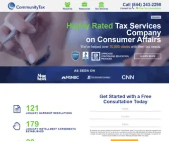 Communitytax.com(Community Tax) Screenshot