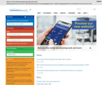 Communitytransit.org(Community Transit) Screenshot