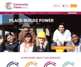 Communityvisionca.org(Community Vision) Screenshot