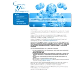 Communitywater.net(Community Water Management) Screenshot