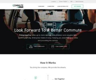 Commutewithenterprise.com(A Smarter Way to Get to Work) Screenshot