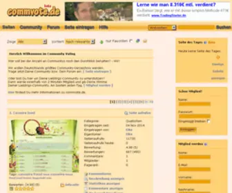 Commvote.de(Commvote) Screenshot
