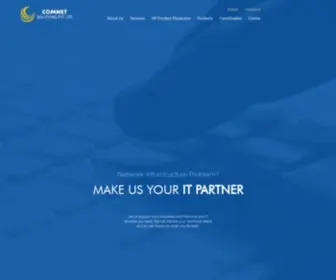 Comnetinfo.com(Comnet Solutions Pvt) Screenshot