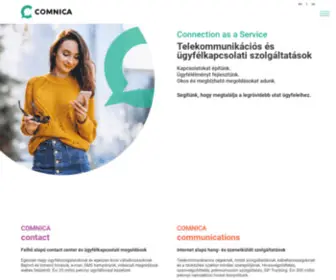 Comnica.hu(Call Center Platform for all Industries) Screenshot
