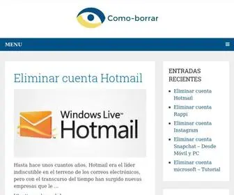 Como-Borrar.com(Como Borrar) Screenshot