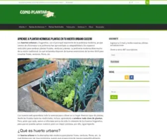 Como-Plantar.com(Todo para cuidar uno en casa) Screenshot