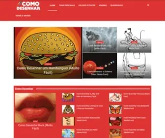 Comoaprenderdesenhar.com.br(⟶ Como Desenhar) Screenshot