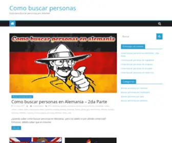 Comobuscarpersonas.com(Comobuscarpersonas) Screenshot