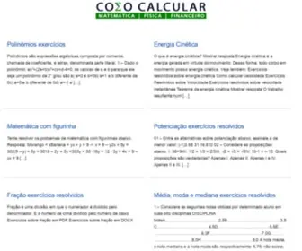 Comocalcular.com.br(Circunferência) Screenshot