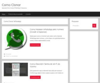 Comoclonar.online(Comoclonar online) Screenshot