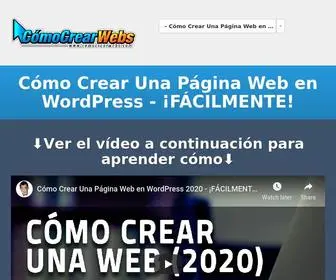 Comocrearwebs.com(ComoCrearWebs) Screenshot