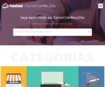 Comocriarmeusite.com.br(Como Criar Meu Site) Screenshot