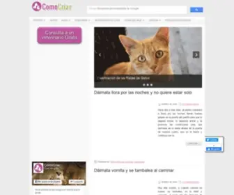 Comocriar.org(El Mejor Sitio Sobre Mascotas) Screenshot