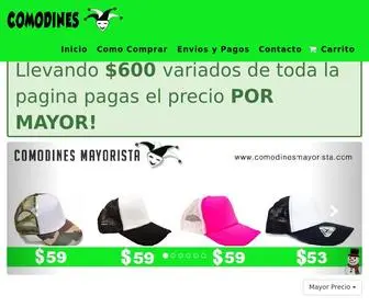 Comodinesmayorista.com(Comodines Mayorista) Screenshot