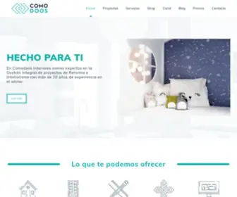 Comodoosinteriores.com(Diseño de Interiores y proyectos de decoración) Screenshot