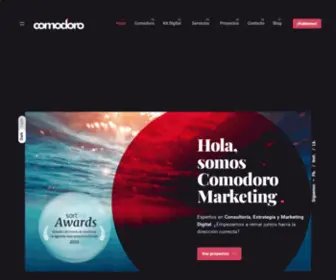 Comodoromarketing.es(Comodoro Marketing) Screenshot
