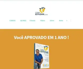 Comoestudar.com.br(MÉTODO COMO ESTUDAR) Screenshot