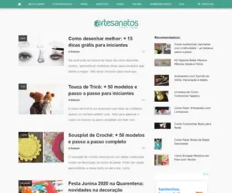 Comofazerartesanatos.com.br(Como Fazer Artesanato) Screenshot