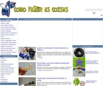 Comofazerascoisas.com.br(Como Fazer as Coisas) Screenshot