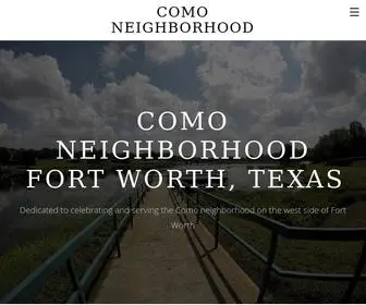 Comofortworth.com(Como Neighborhood) Screenshot