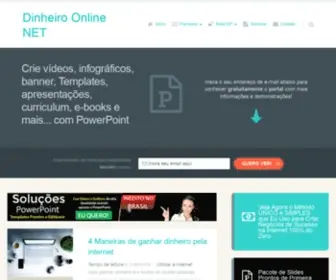 Comoganhardinheironet.com(Dinheiro Online NET) Screenshot
