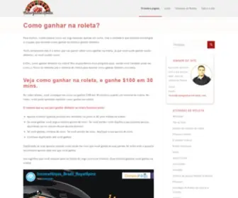 Comoganharnaroleta.com(Como ganhar na roleta) Screenshot