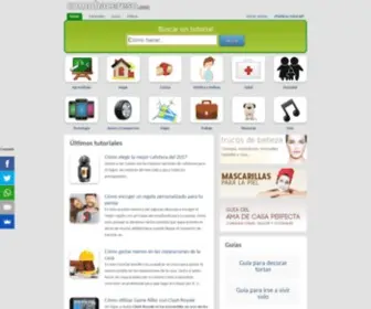 Comohacereso.com(Tutoriales y guías simples para la vida diaria) Screenshot