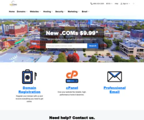 Comohosting.com(360 CoMo LLC) Screenshot